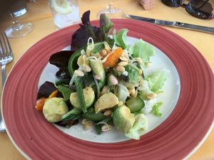 Avocado appetizer  at Fauno Bar in Sorrento