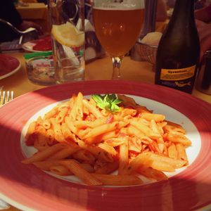 pasta at Fauno Bar in Sorrento