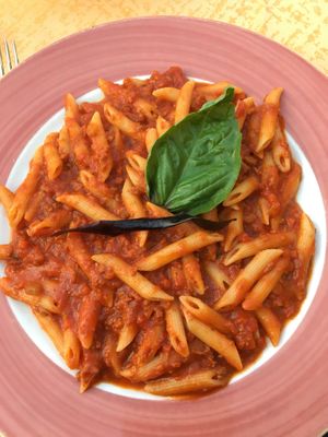 Tofu ragu  at Fauno Bar in Sorrento