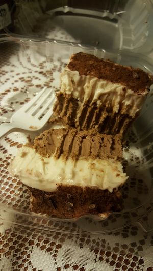 Vegan Raw Tiramisu. Omnivore husband approved. at Rawlicious in Cedar Rapids