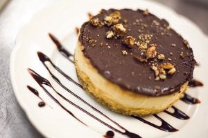 Turtle Cheesecake at Rawlicious in Cedar Rapids