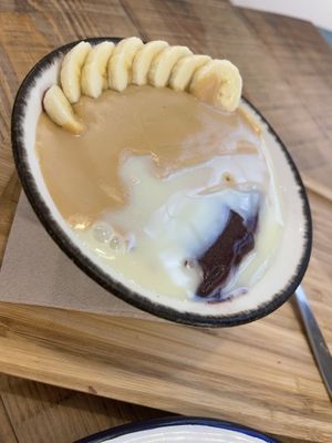 Açaí bowl(this was actually their smallest size out of 4)   at Almalibre Acai Bar in Barcelona