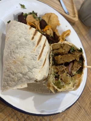 Barcelona wrap  at Almalibre Acai Bar in Barcelona