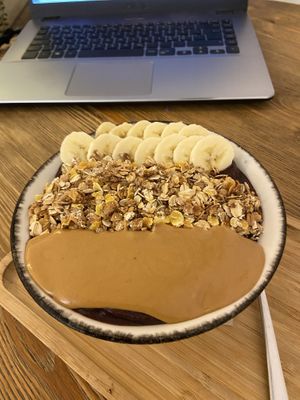 Acaibowl 🫐  at Almalibre Acai Bar in Barcelona