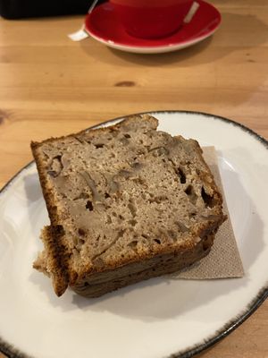 Banana bread 🍞   at Almalibre Acai Bar in Barcelona