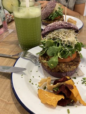 Hamburguesa  at Almalibre Acai Bar in Barcelona
