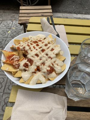 Nachos? at Almalibre Acai Bar in Barcelona