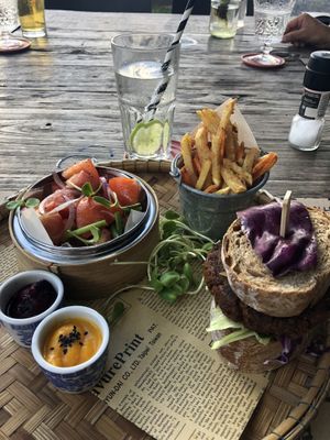 Vegan burger ?  at Project Artisan in Phuket