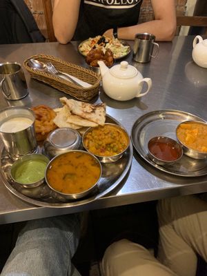 Tali and sabdji  at Om Namo in Minsk