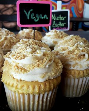 Nutter butter! at Riley's Cupcake and Coffee Lounge in Peoria