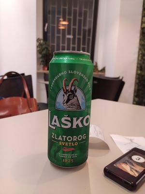 Lasko Lager at Fari's in Ljubljana