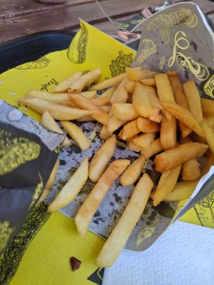 Fries at Fari's in Ljubljana