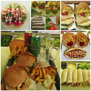 Vegan yummies ?☺️ at Fari's in Ljubljana