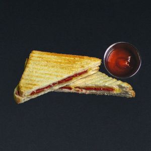 Vegan toast 🥪 at Fari's in Ljubljana