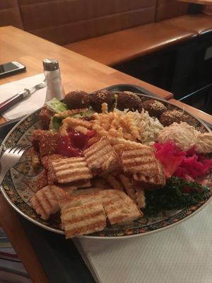 Fari’s vegan special! at Fari's in Ljubljana