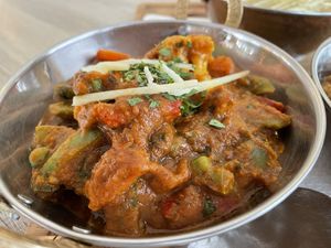 Veg Jalfrezi  at Spice Garden in Sitges