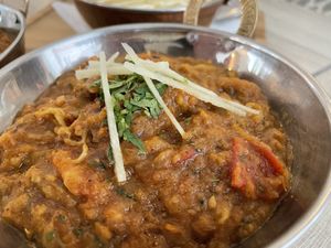 Eggplant curry 😋😋  at Spice Garden in Sitges