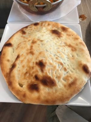 Cheese nan at Spice Garden in Sitges