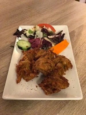 Onion Bhaji  at Spice Garden in Sitges