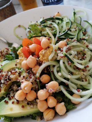 Buddha Bowl. at Spice Garden in Sitges