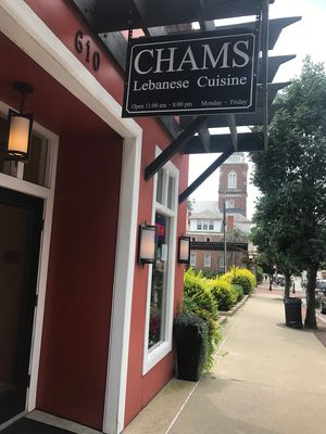 Chams Rocks! at Chams Lebanese Cuisine in Parkersburg