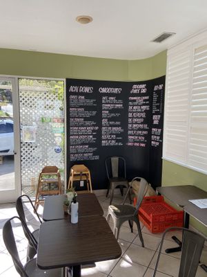 Menu at The Healthy Habit in Auburn