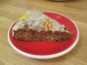 Carrot cake at Yem'a Paris in Paris