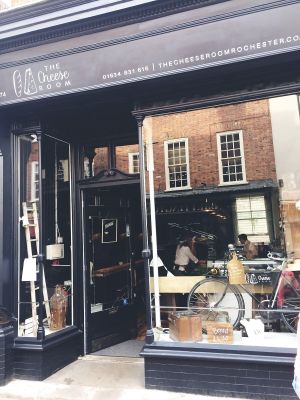 Exterior of The Cheese Room, Rochester at The Cheese Room  in Rochester