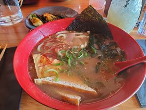 Yuzu Miso Ramen (ask for without egg for vegan) at Ima Izakaya - Corktown in Detroit