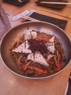 Teriyaki Udon (with tofu) at Ima Izakaya - Corktown in Detroit