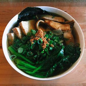 Forest Udon bowl at Ima Izakaya - Corktown in Detroit