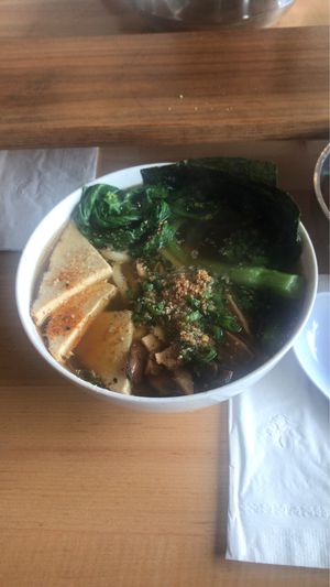 Forest udon soup at Ima Izakaya - Corktown in Detroit