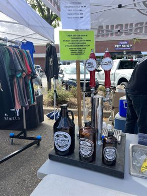Kombucha on tap at fall veg fest   at Neu Kombucha in Farmington