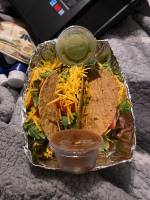 Tacos!!!!!! Delicious   at Healthy Harvest Urban Farms & Cafe in Rock Island