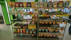 Store at Healthy Harvest Urban Farms & Cafe in Rock Island