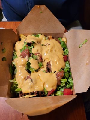 Nachos at Healthy Harvest Urban Farms & Cafe in Rock Island