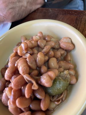 Mexican beans  at Healthy Harvest Urban Farms & Cafe in Rock Island