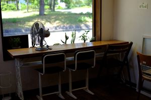 Inside at Kokumotsu Cafe Kotsubu in Aomori