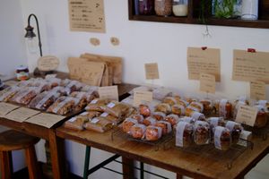 Muffins, scones, etc. at Kokumotsu Cafe Kotsubu in Aomori