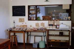 register at Kokumotsu Cafe Kotsubu in Aomori