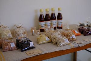 Grains, beans, etc. at Kokumotsu Cafe Kotsubu in Aomori