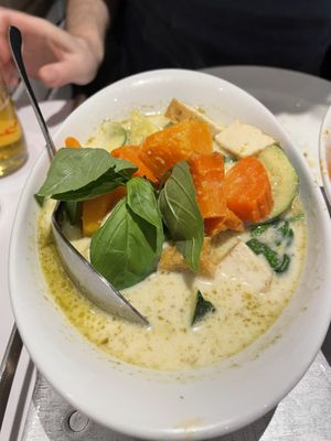 Green curry   at Krua Thai in Amsterdam
