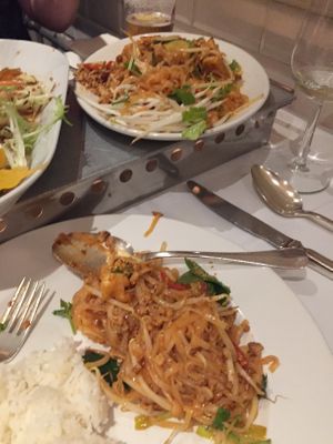 Pad Thai... no egg  at Krua Thai in Amsterdam