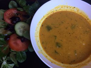 lentils soup  at Coffee Corazon in Amersfoort