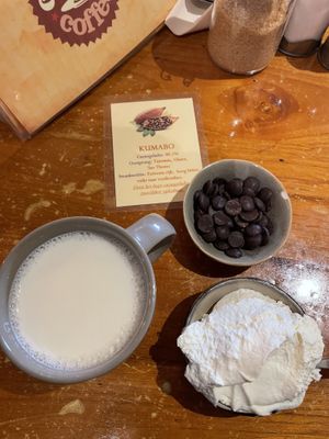 Extra dark hot chocomilk  at Coffee Corazon in Amersfoort