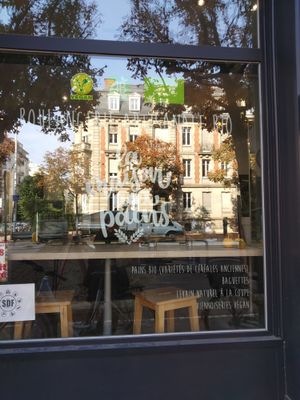 devanture de la boulangerie at La Maison Aux Pains in Strasbourg