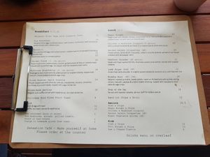 Food Menu 4.8.19 at Sensations Cafe in Busselton