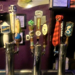 Graffiti's taps.... at Graffiti's Pizza in Mcdonough