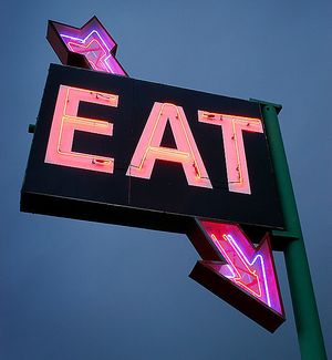 You gotta eat, might as well enjoy what you eat. at Graffiti's Pizza in Mcdonough