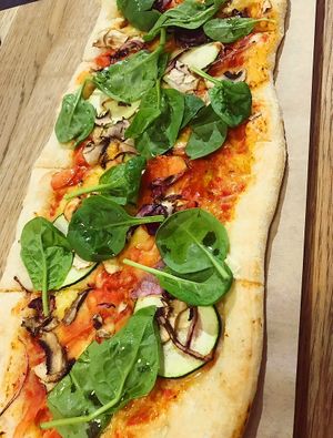   at Pizzatopia in Krakow